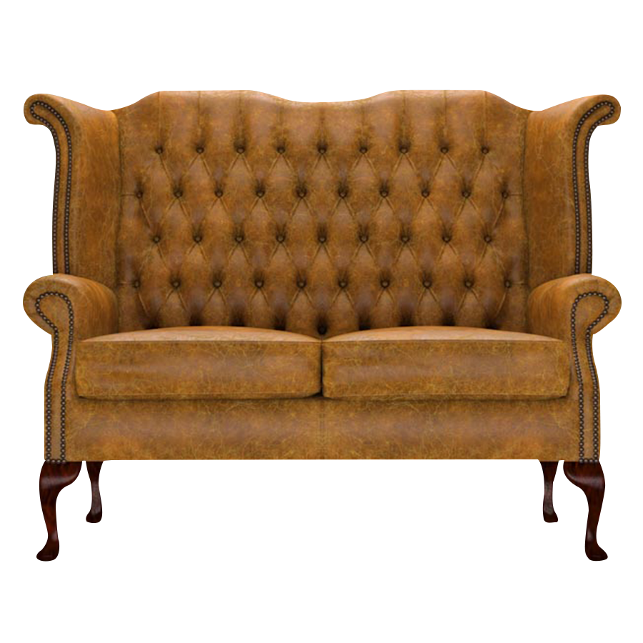 Byron 2 Sits Chesterfield Soffa Tudor Mustard