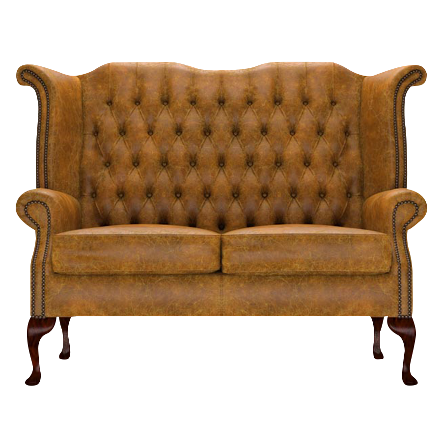 Load image into Gallery viewer, Byron 2 Sits Chesterfield Soffa Tudor Mustard
