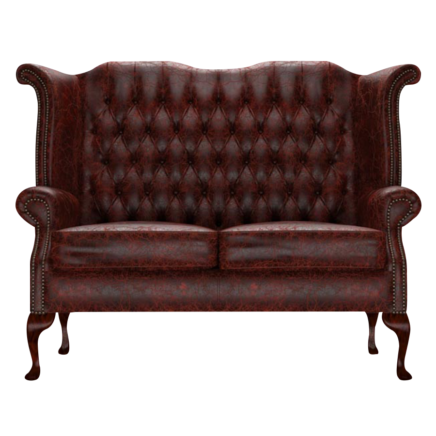 Load image into Gallery viewer, Byron 2 Sits Chesterfield Soffa Tudor Oxblood
