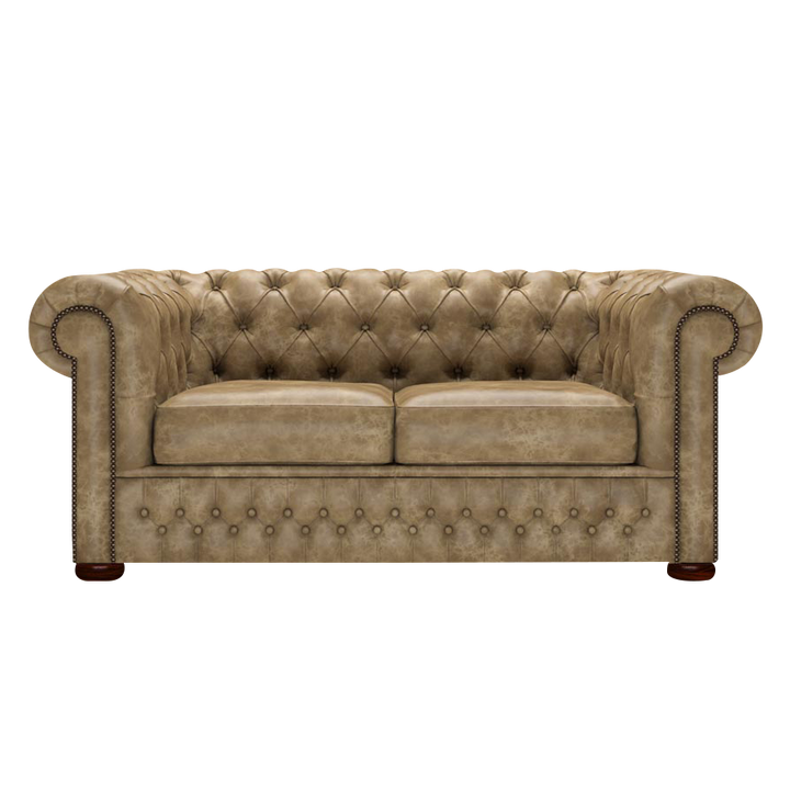 Classic 2 Sits Chesterfield Soffa Etna Beige