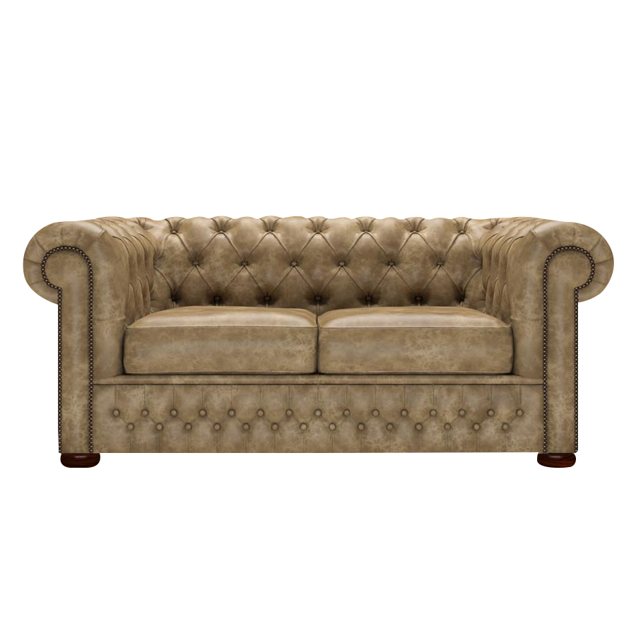 Classic 2 Sits Chesterfield Soffa Etna Beige