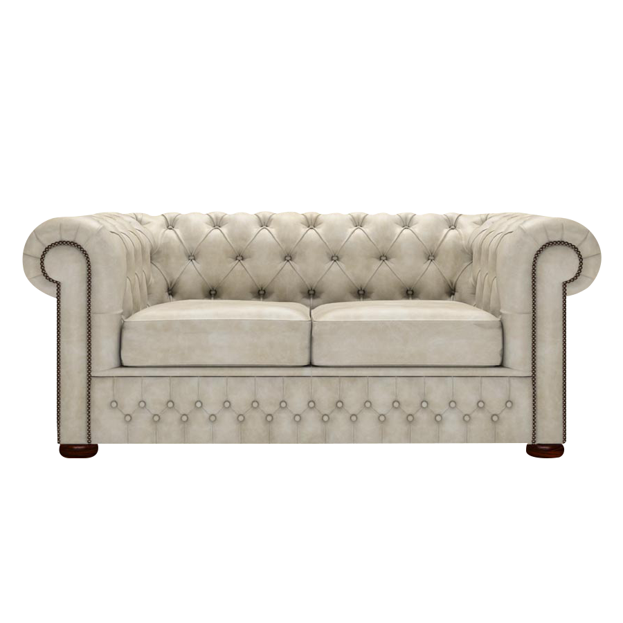 Classic 2 Sits Chesterfield Soffa Etna Cream