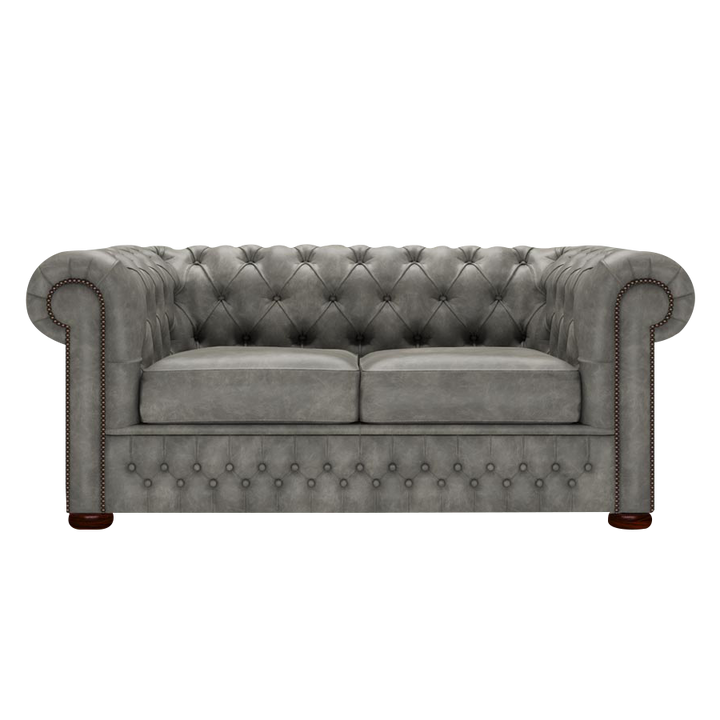 Classic 2 Sits Chesterfield Soffa Etna Grey