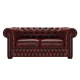 Classic 2 Sits Chesterfield Soffa Etna Red