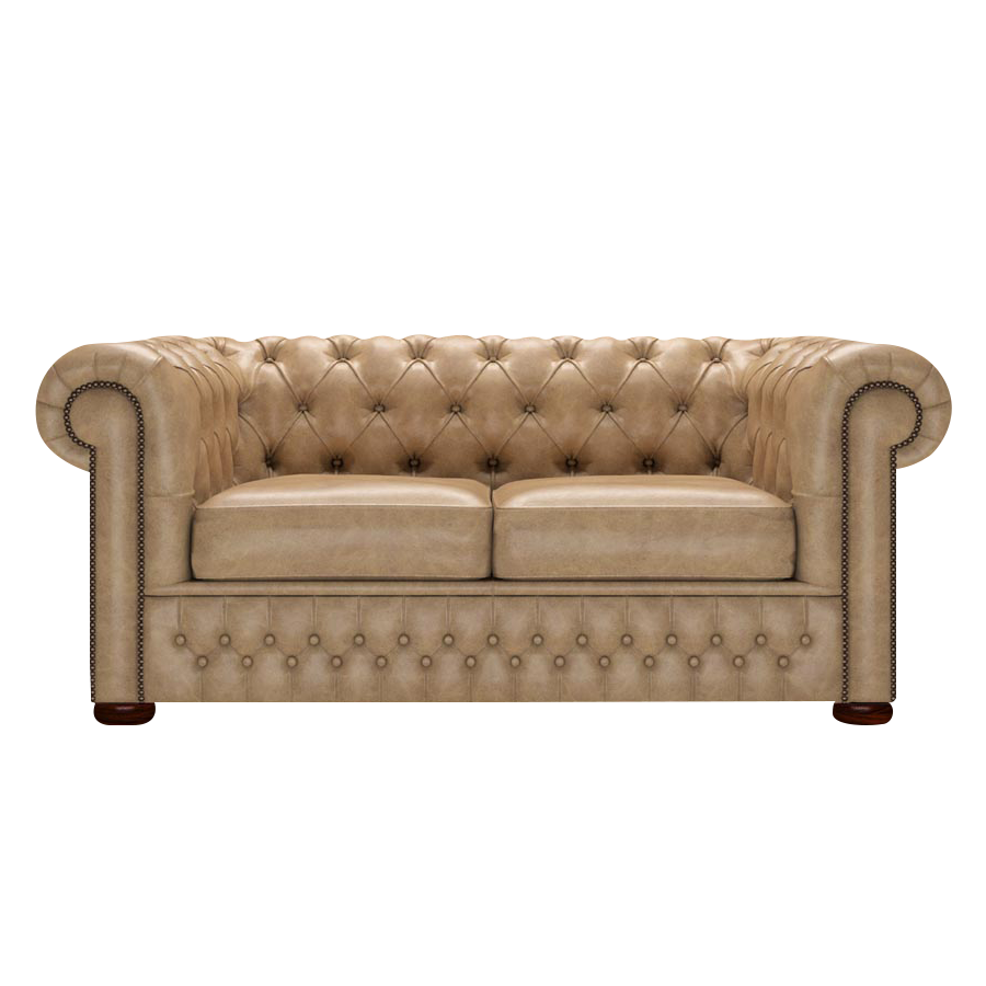 Classic 2 Sits Chesterfield Soffa Old English Parchment