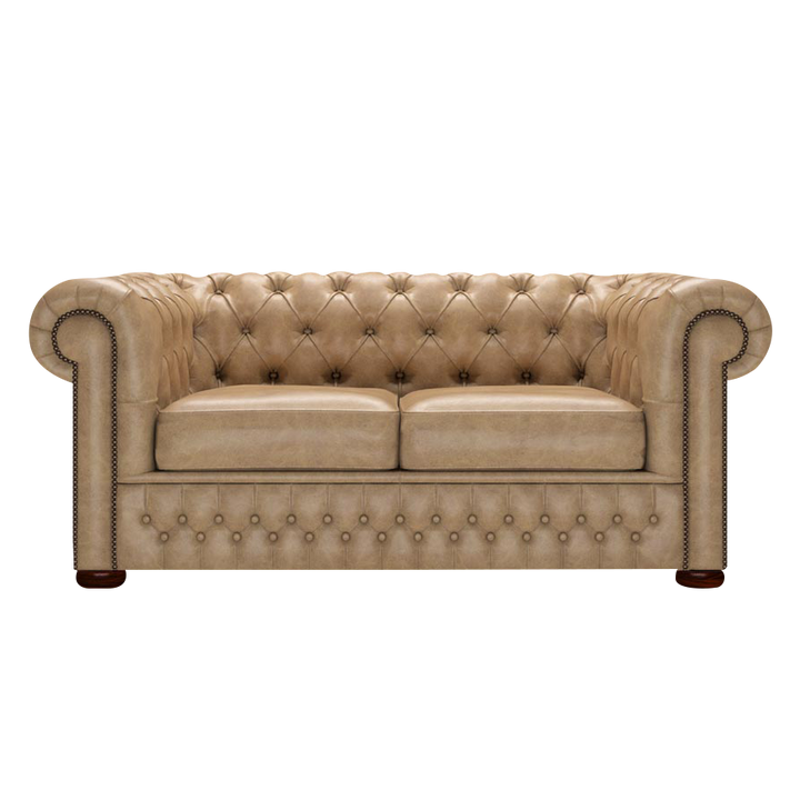 Classic 2 Sits Chesterfield Soffa Old English Parchment