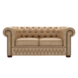 Classic 2 Sits Chesterfield Soffa Old English Parchment