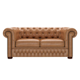 Classic 2 Sits Chesterfield Soffa Old English Tan