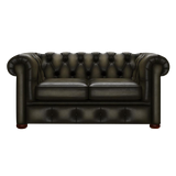 Conway 2 Sits Chesterfield Soffa Antique Olive