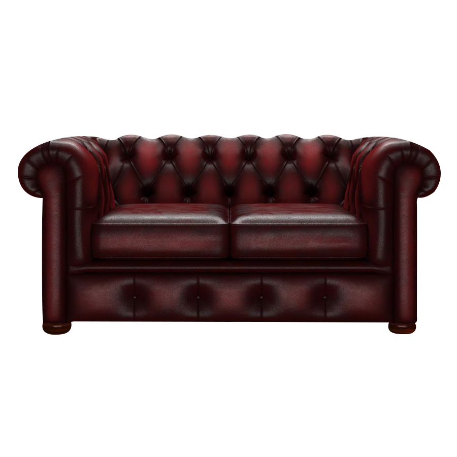 Conway 2 Sits Chesterfield Soffa Antique Red