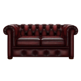 Conway 2 Sits Chesterfield Soffa Antique Red