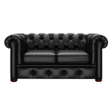 Conway 2 Sits Chesterfield Soffa Birch Black