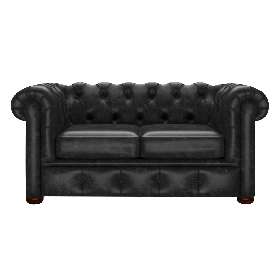Conway 2 Sits Chesterfield Soffa Etna Black
