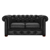 Conway 2 Sits Chesterfield Soffa Etna Black