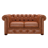 Conway 2 Sits Chesterfield Soffa Old English Bruciato