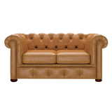 Conway 2 Sits Chesterfield Soffa Old English Buckskin