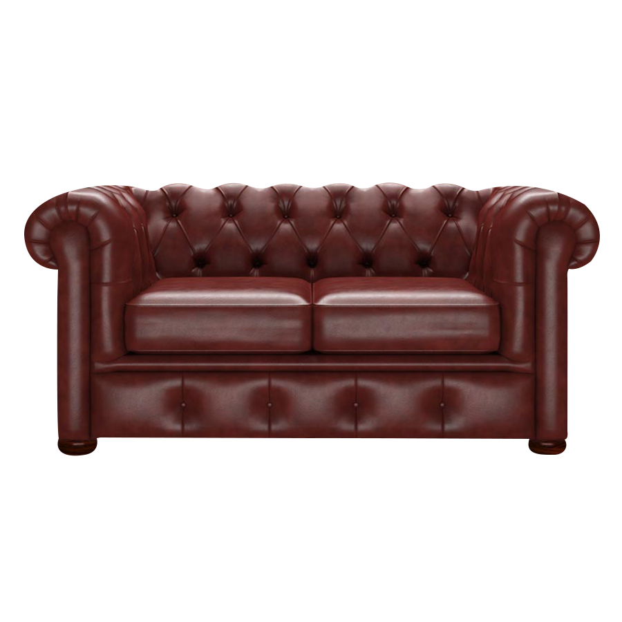Conway 2 Sits Chesterfield Soffa Old English Chestnut