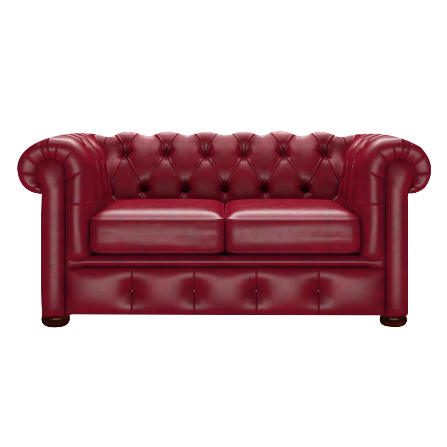 Conway 2 Sits Chesterfield Soffa Old English Gamay