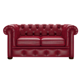 Conway 2 Sits Chesterfield Soffa Old English Gamay