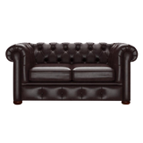 Conway 2 Sits Chesterfield Soffa Old English Smoke