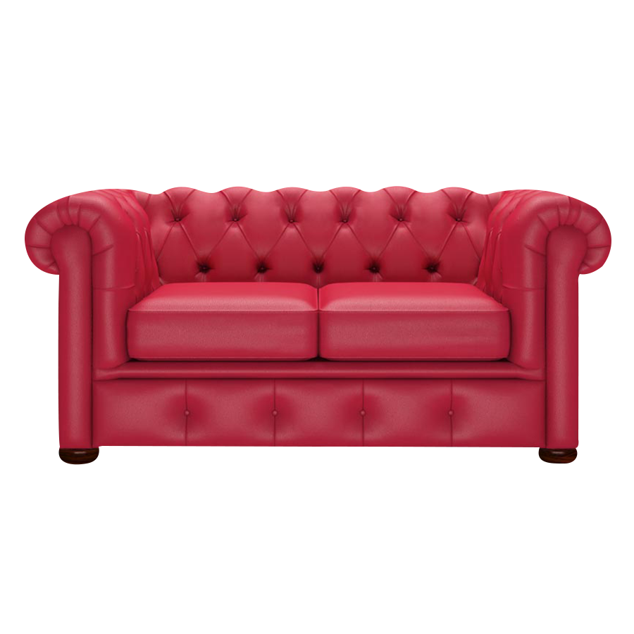 Conway 2 Sits Chesterfield Soffa Shelly Flame Red