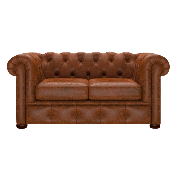 Conway 2 Sits Chesterfield Soffa Tudor Chestnut