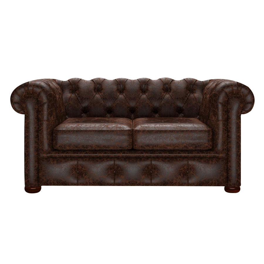 Conway 2 Sits Chesterfield Soffa Tudor Mahogany