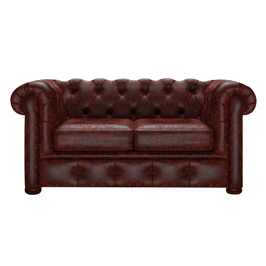 Conway 2 Sits Chesterfield Soffa Tudor Oxblood