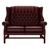 Darwin 2 Sits Chesterfield Soffa Antique Red