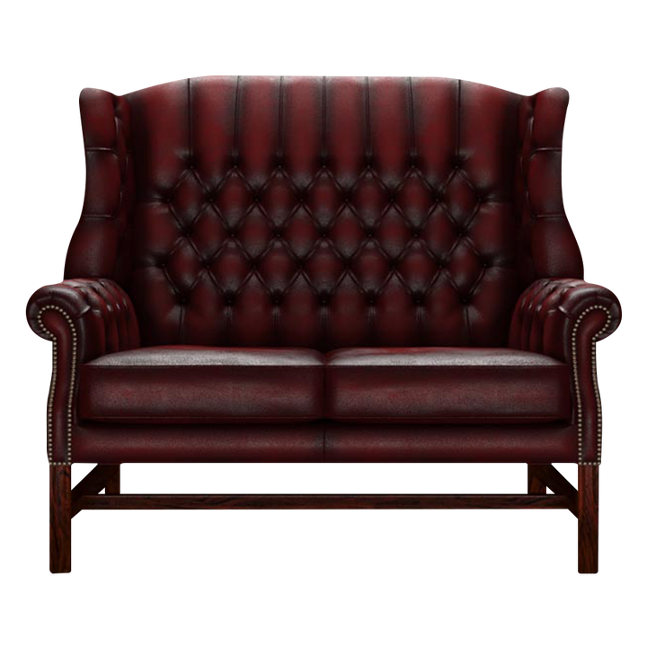 Darwin 2 Sits Chesterfield Soffa Antique Red