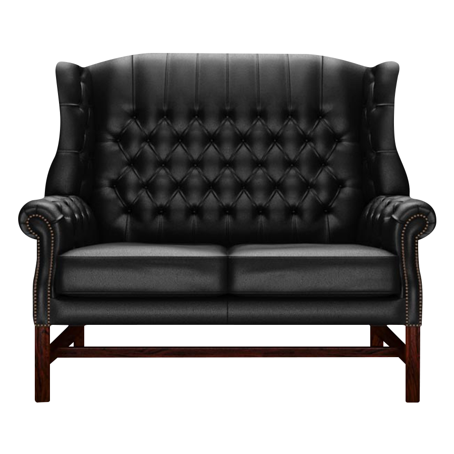 Darwin 2 Sits Chesterfield Soffa Birch Black