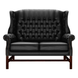Darwin 2 Sits Chesterfield Soffa Birch Black