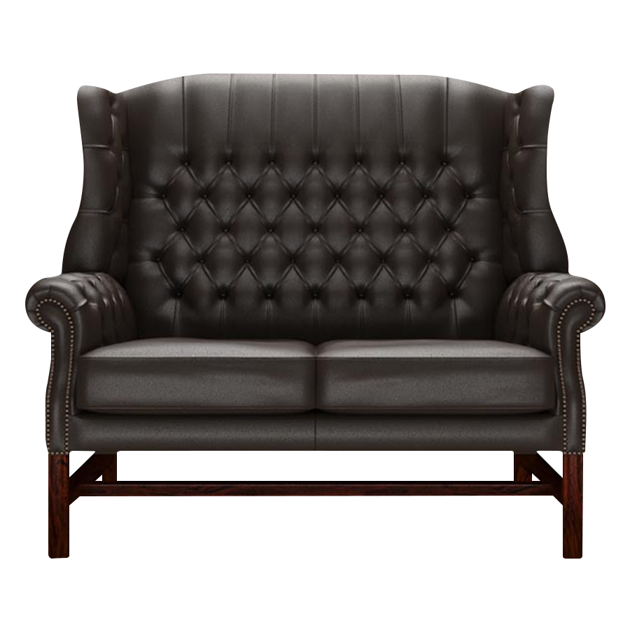 Darwin 2 Sits Chesterfield Soffa Birch Brown