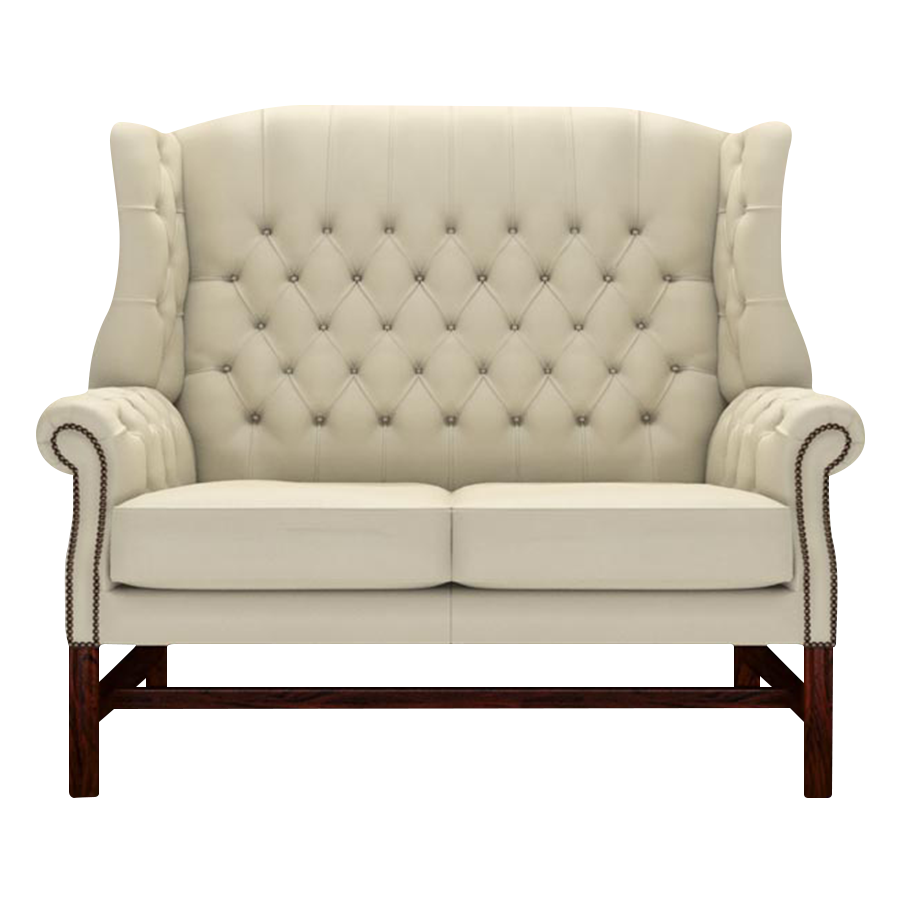 Darwin 2 Sits Chesterfield Soffa Birch Ivory