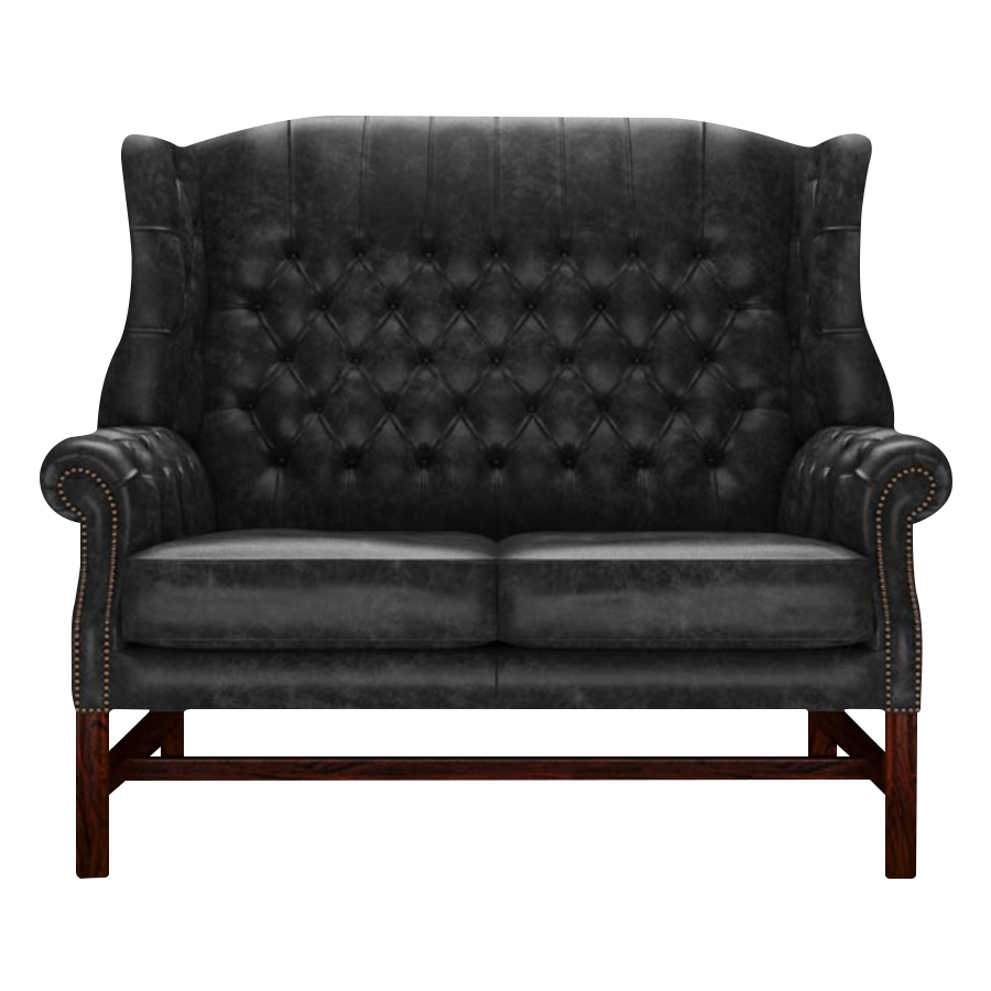 Darwin 2 Sits Chesterfield Soffa Etna Black