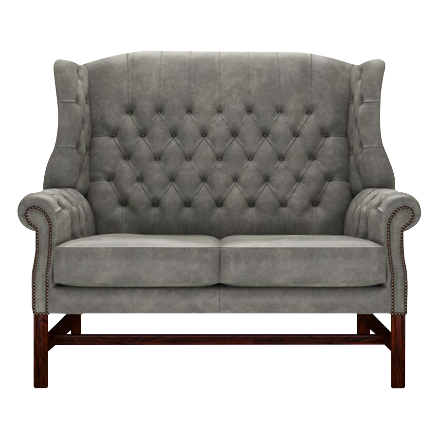 Darwin 2 Sits Chesterfield Soffa Etna Grey