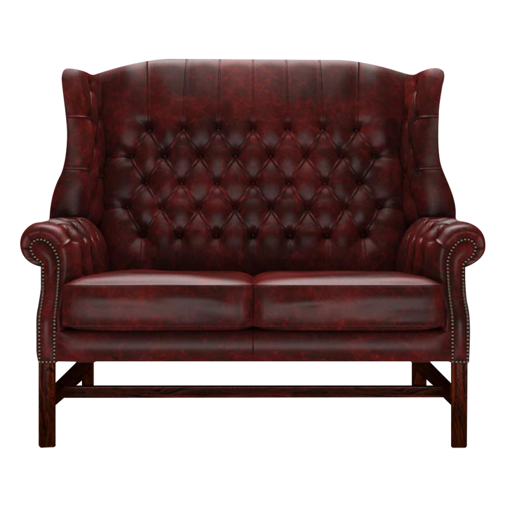 Darwin 2 Sits Chesterfield Soffa Etna Red