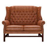 Darwin 2 Sits Chesterfield Soffa Old English Bruciato