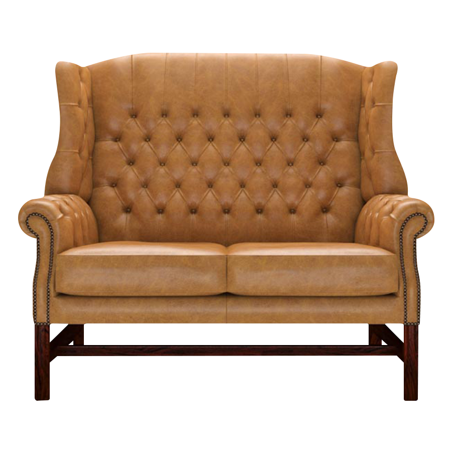 Darwin 2 Sits Chesterfield Soffa Old English Buckskin