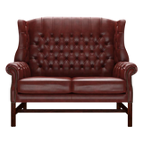 Darwin 2 Sits Chesterfield Soffa Old English Chestnut