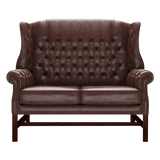 Darwin 2 Sits Chesterfield Soffa Old English Dark Brown