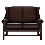 Drummond 2 Sits Chesterfield Soffa Antique Brown