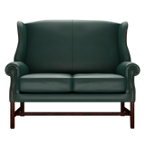 Drummond 2 Sits Chesterfield Soffa Birch Forest Green