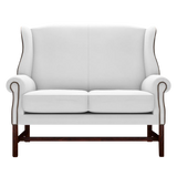 Drummond 2 Sits Chesterfield Soffa Birch White