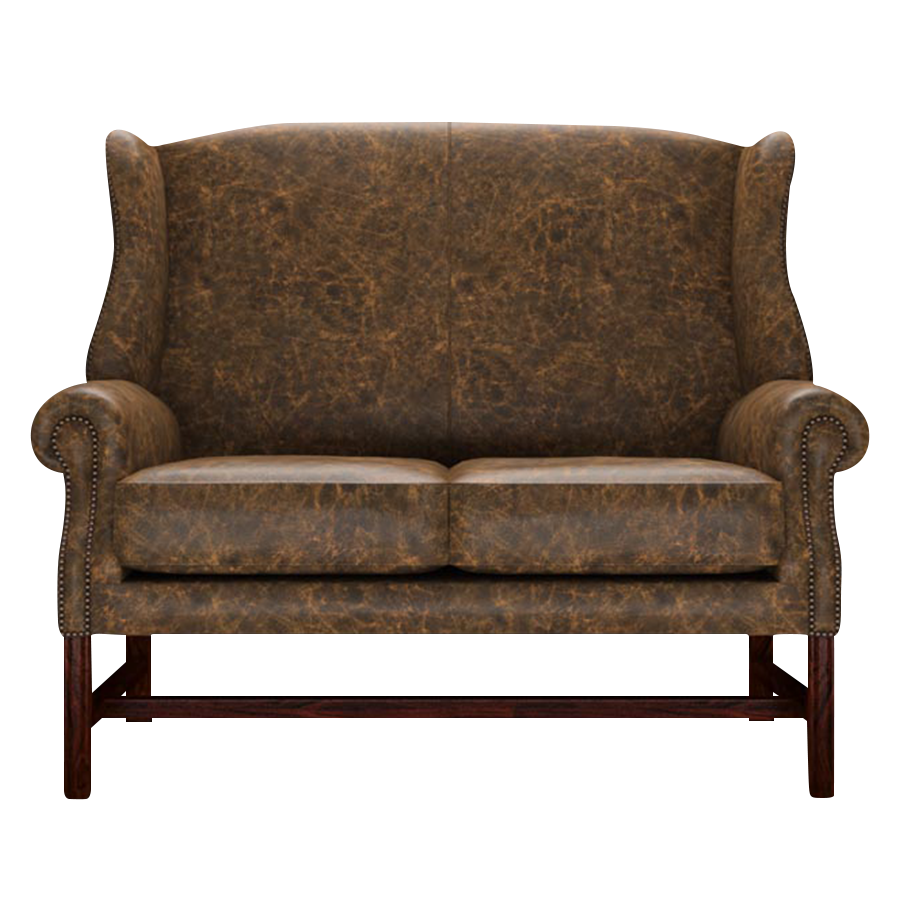 Drummond 2 Sits Chesterfield Soffa Etna Brandy