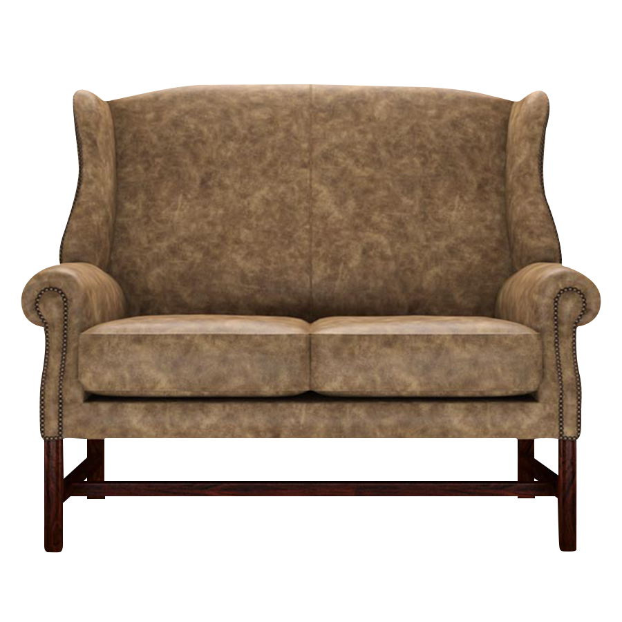 Drummond 2 Sits Chesterfield Soffa Etna Camel