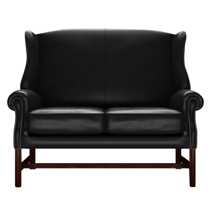 Drummond 2 Sits Chesterfield Soffa Old English Black