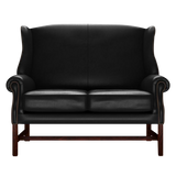 Drummond 2 Sits Chesterfield Soffa Old English Black