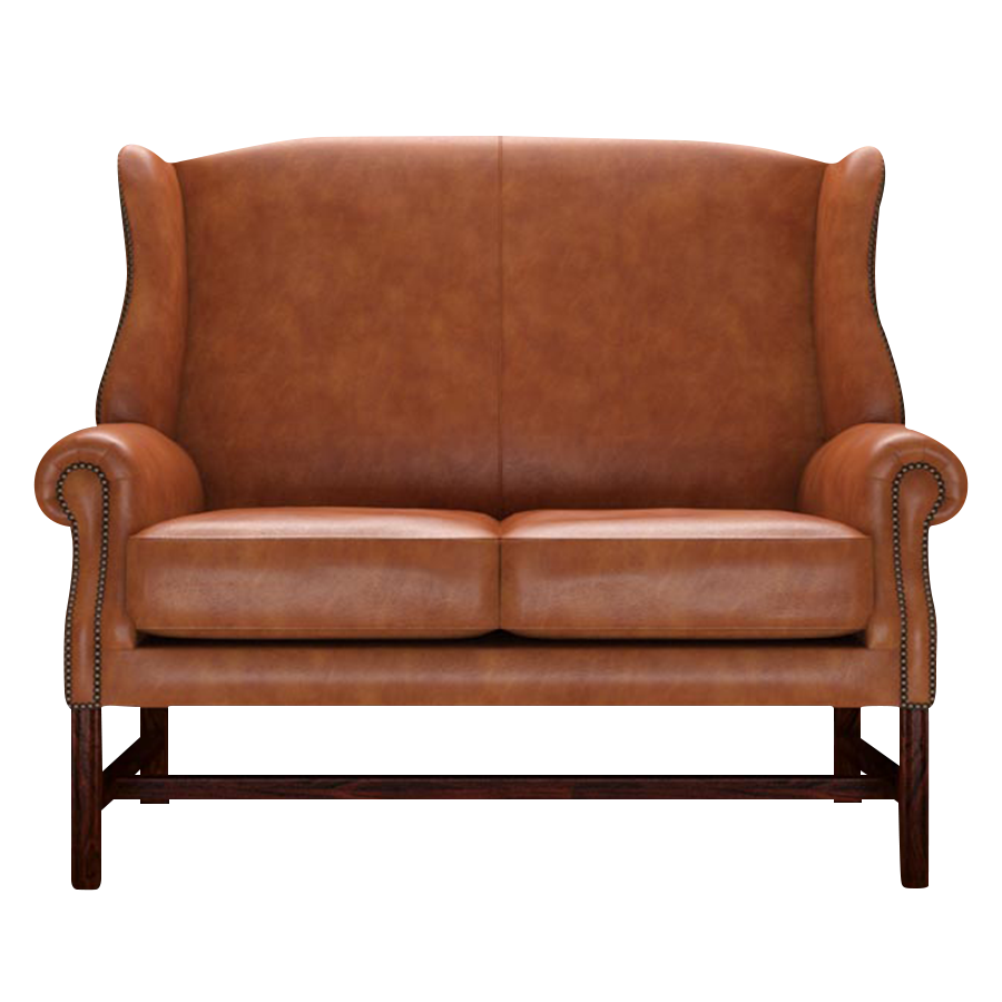 Drummond 2 Sits Chesterfield Soffa Old English Bruciato
