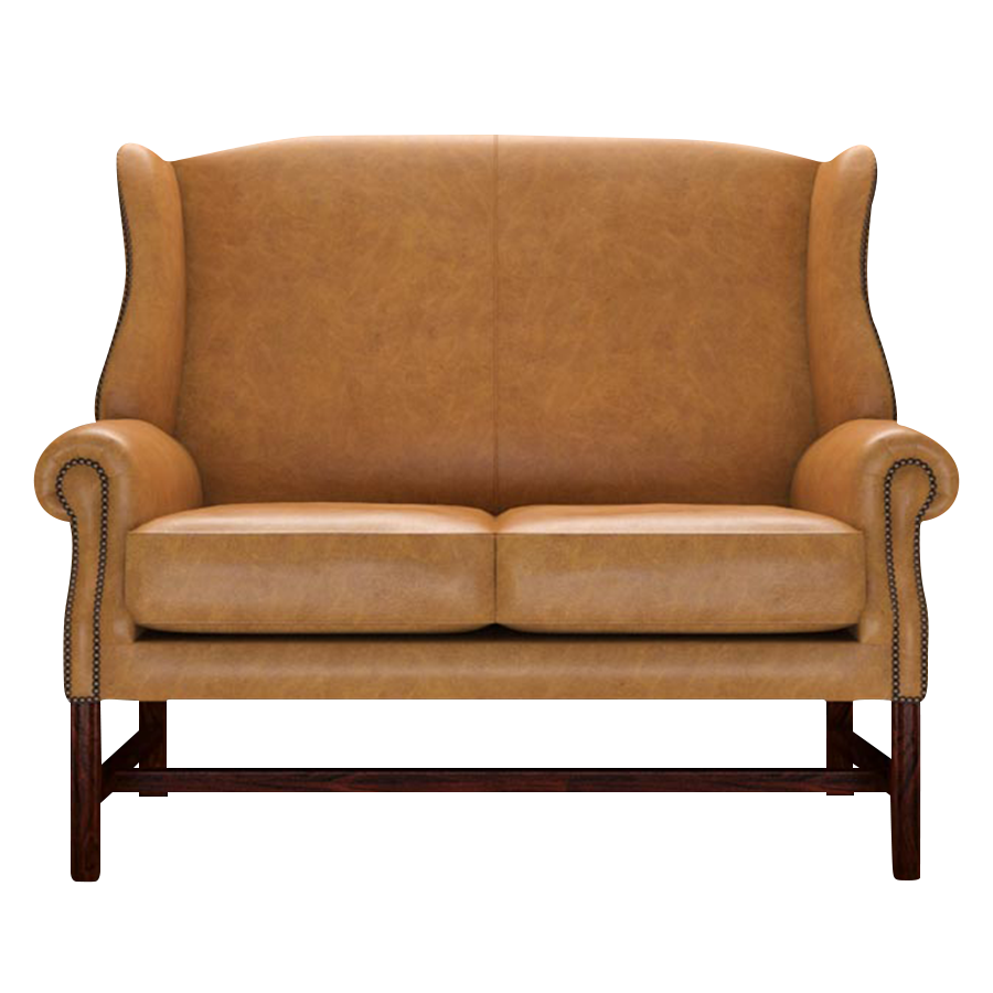 Drummond 2 Sits Chesterfield Soffa Old English Buckskin
